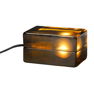 Design House Stockholm: Harri Koskinen Block Lamp Amber
