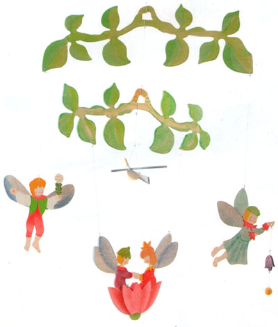 Kinderkram: Flower Fairies Mobile