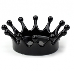 Masashi Hanayama: Crown Jewelry Tray - Black