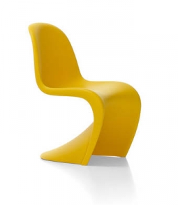 Vitra Design Modern White Plastic Panton Junior Kids' Chair