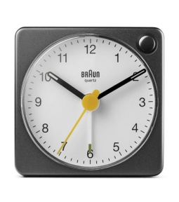 Braun BC02XBW Black Alarm Clock