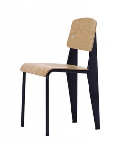 Vitra Standard Chair - Black - Jean Prouve Chairs