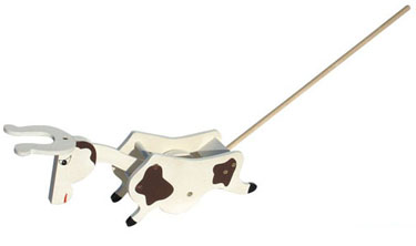 Alexander Calder Bull Push Toy Collectible Modern Art Sculpture