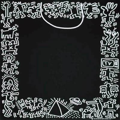 Wood Wall  on Keith Haring Art Chalk Board  Vilac   Nova68 Modern Design