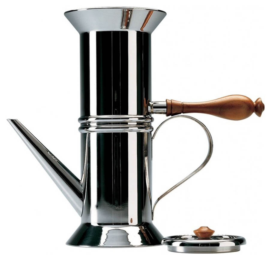 90018 - Italian Neapolitan coffee maker - Alessi NOVA68 Modern Design