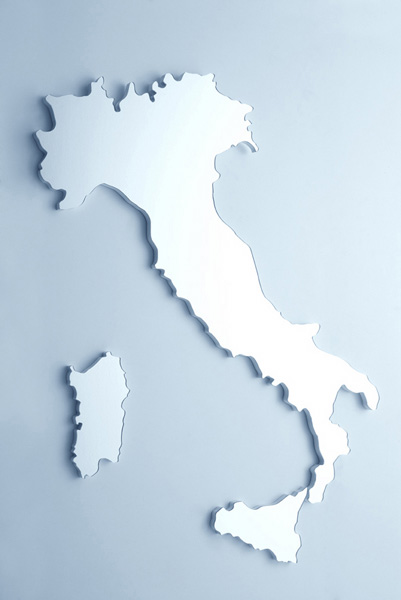 James Irvine: Belvedere Italy Mirror