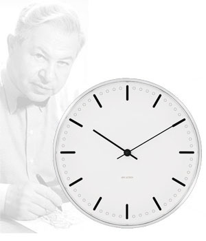 Arne Jacobsen: Modern Design City Hall Wall Clock