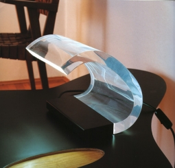 Acrilica Joe Colombo Design Table Lamp by Oluce Lighting