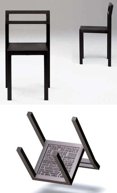 Komplot Design: Non, Rubber Chair Avant Garde Design