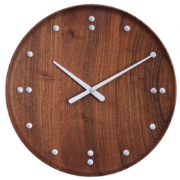 FJ Clock: Wood Finn Juhl Wall Clocks - Architectmade