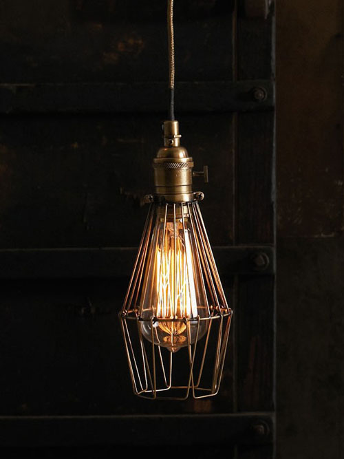 Industrial Edison Cage Lamp Large NOVA68 Modern Design
