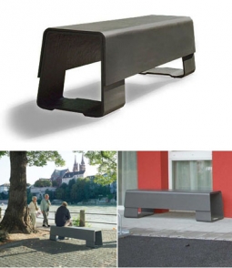 Der Bank Fiber Cement Modern Garden Bench