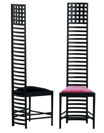 Vitra Miniature: Charles R. Mackintosh Hill House Pink Miniature