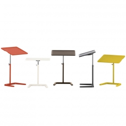 Nestable Adjustable Laptop Table, Portable Standing Desk by Vitra