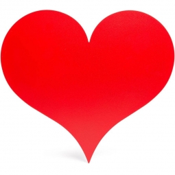 Little Heart 'Love' Wall Sculpture by Vitra, Red