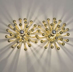Valenti Luce: Studio Tetrarch Pistillino Lamp Gold