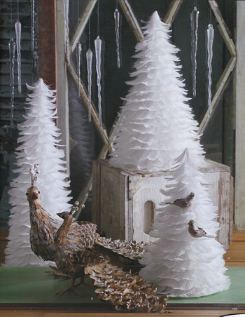 beautiful white feather christmas trees set of 3 nova68 com beautiful white feather christmas trees set of 3 nova68 com