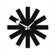 george_nelson_asterisk_clock_black