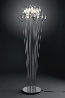 Valenti Luce: Marco Agnoli Sphere Modern Floor Lamp
