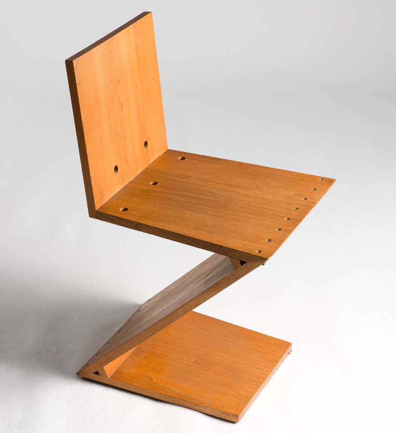 Rietveld Zig Zag Chair by Vitra Design: NOVA68.com