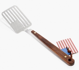 Areaware Star Spangled Spatula® - Steel and Walnut