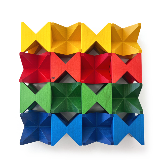 「高評価！」注目のレビュ 9401 Spiel Naef Wooden NOVA68.com Blocks: Stacking 知育玩具