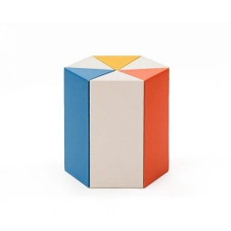 Riki Watanabe Riki Folding Stool - Japanese Cardboard Design Icon (1965)