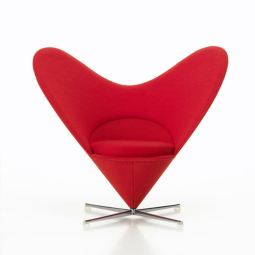 Vitra Miniature: Verner Panton Heart Chair Red