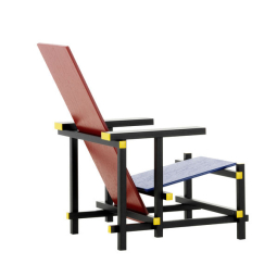 Vitra Miniature: Gerrit Rietveld Red Blue Chair