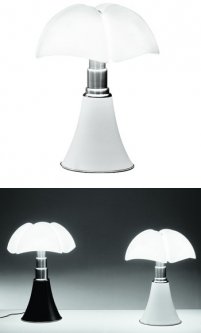 Martinelli Luce: Gae Aulenti Pipistrello Lamp