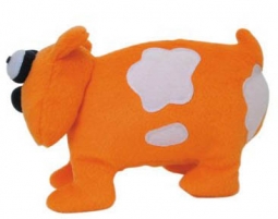 Keith Haring Orange Le Corniaud Plush Animal Bulldog Dog