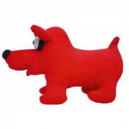 Keith Haring Red Le Malin Art Plush Designer Dog