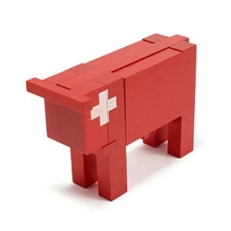 Naef Vache Rouge Red Cow Swiss Wooden puzzle