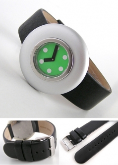 Alessi AL12001-G C Green Cyclo Watch Unisex 24mm
