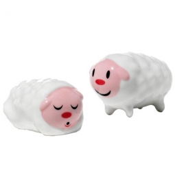 Tiny Little Sheep Christmas Figures AMGI10SET3 by Alessi