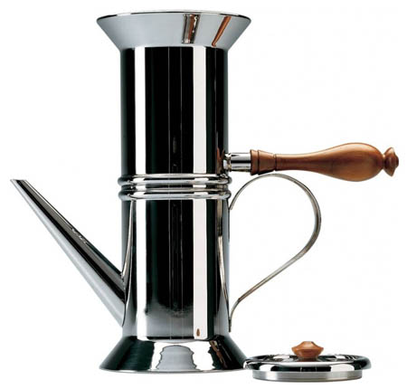 90018 - Italian Neapolitan coffee maker - Alessi: NOVA68.com
