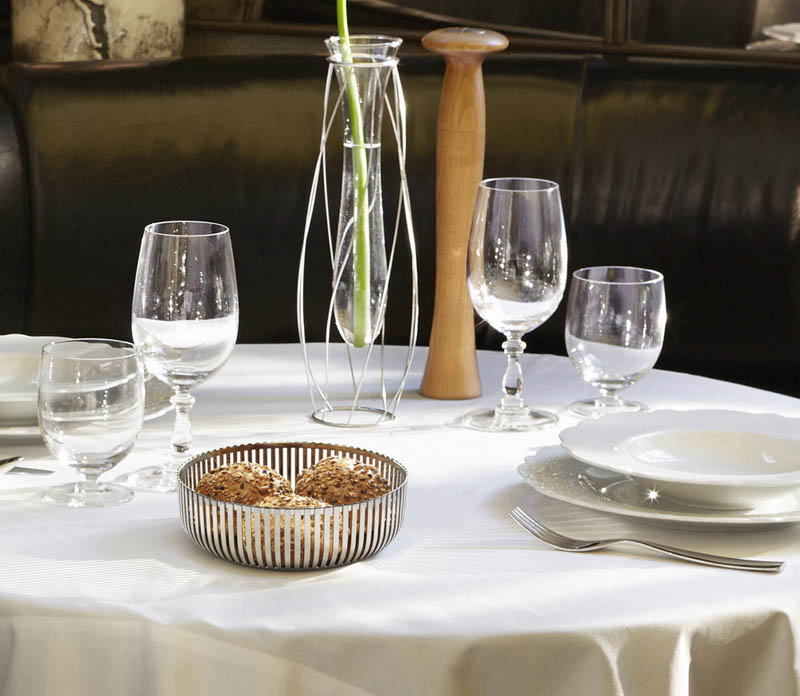 Alessi Bread Serving Basket by Pierre Charpin 6 inch dia PCH02/15