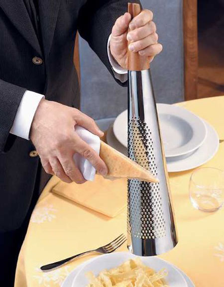 Alessi TODO Giant Hard Cheese Grater in 18/10 Stainless ...