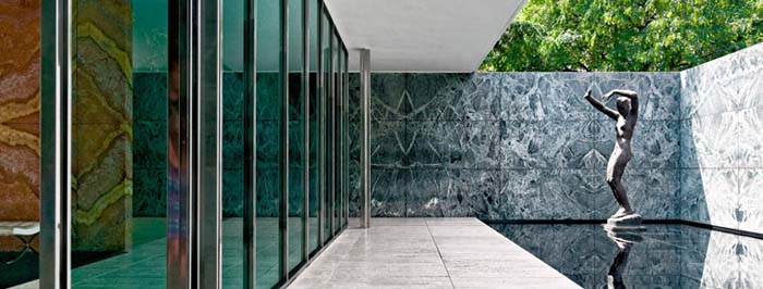 Ludwig Mies van Der Rohe's Barcelona Pavilion