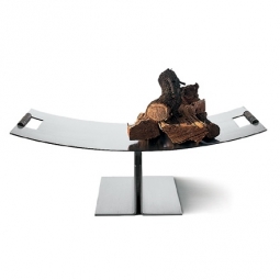 Peter Maly: Fireside Log Stand