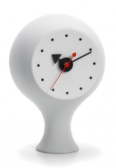 George Nelson: Model #1 Ceramic Table Clock by Vitra