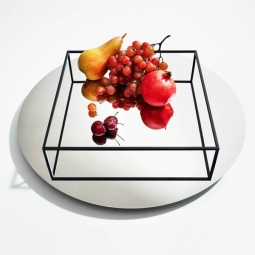Surface+Border Round or Oval Serving Trays by Danese Milano