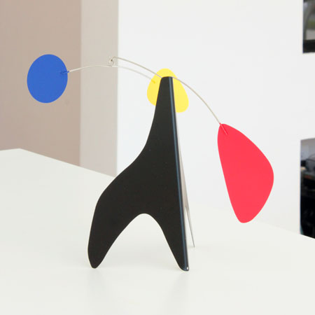 Alexander Calder Inspired Steel Table Stabile Sculpture 