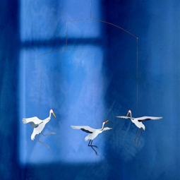 Flensted Dance of Cranes (Birds) Mobile - Cranes Ceiling Mobile