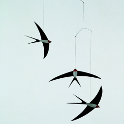 FLENSTED F024 Flensted 3 Swallow Mobile 20" Nursery Decor