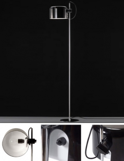 Joe Colombo: Oluce Coupe 3321 Floor Lamp