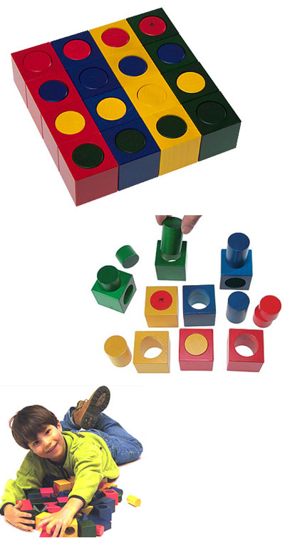 Naef Ligno Wooden Building Blocks and Shapes: NOVA68.com
