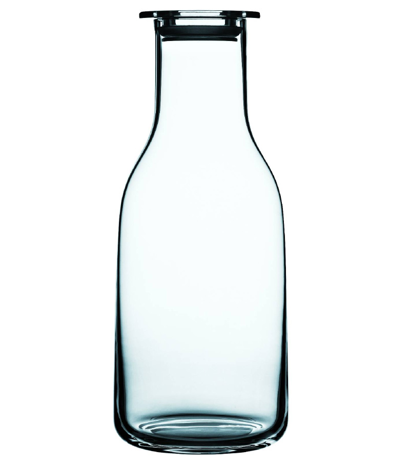 Glass Decanter with Lid