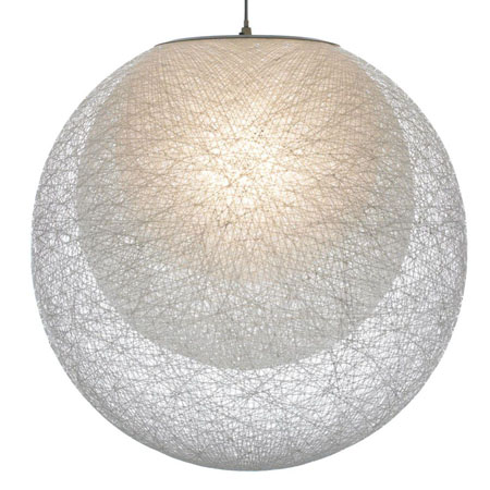 Mayuhana Modern Japanese Pendant Light by Yamagiwa - White: NOVA68.com