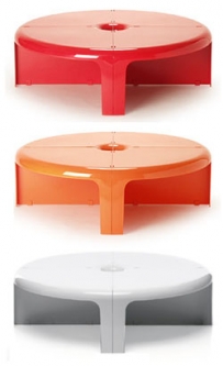 Rodolfo Bonetto: Quattro Quarti 4/4 Modern Stackable Table Set